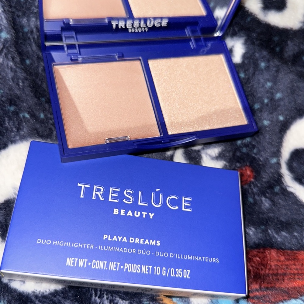 Treslúce Beauty- Playa Dreams Duo Highlighter Palette